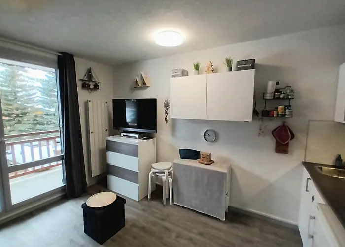 2 Alpes, Proche Buissonnière, Ménage Inclus, Balcon, Parking Appartamento Les Deux Alpes