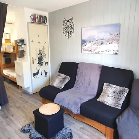 Apartment 2 Alpes Pied Piste Petite Aiguille, Menage Inclus, Balcon, Parking