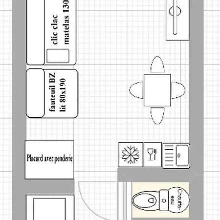 2 Alpes Pied Piste Petite Aiguille, Menage Inclus, Balcon, Parking Apartment