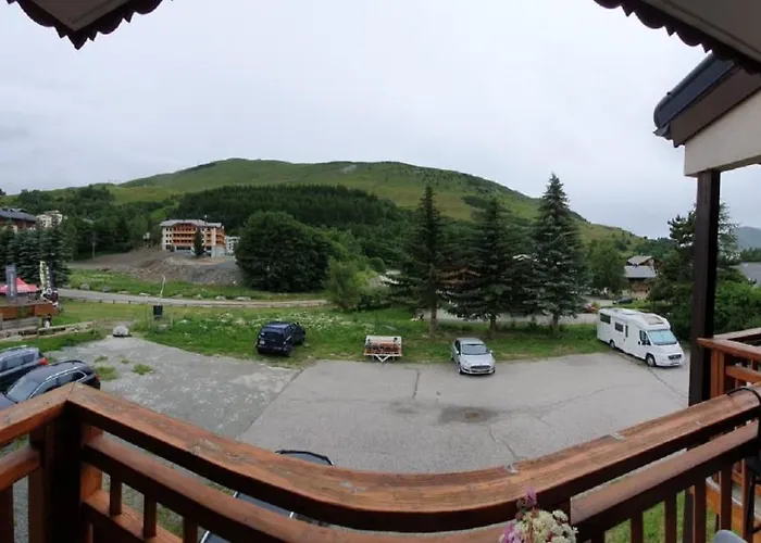 2 Alpes, Pied De Piste, Menage Inclus, Balcon, Parking アパート *