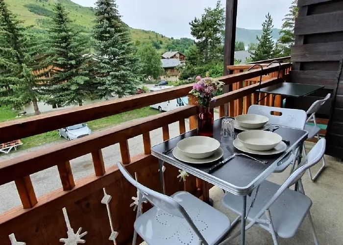 2 Alpes, Pied De Piste, Menage Inclus, Balcon, Parking *