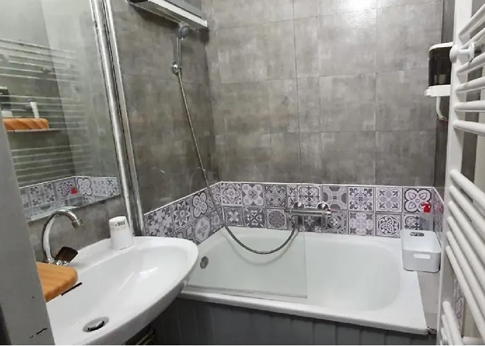 アパート 2 Alpes, Pied De Piste, Menage Inclus, Balcon, Parking レ・デュー・アルプ