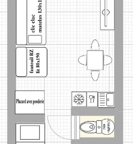 2 Alpes, Pied De Piste, Menage Inclus, Balcon, Parking アパート